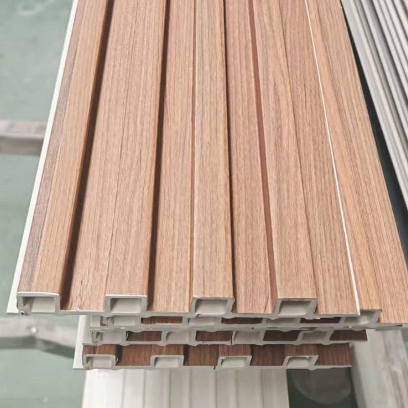 Wood Alternative WPC Fluted Wall Panel For Decoration